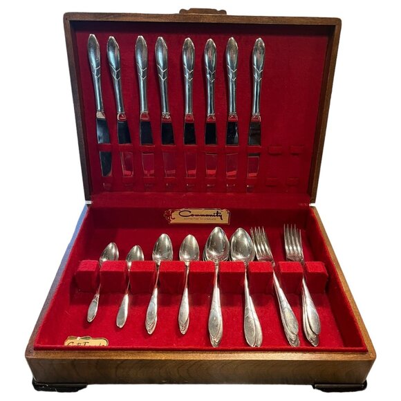 Lady Hamilton silverplate flatware by Community Other - Lady Hamilton silverplate flatware by Community. 36 pc set incl. original case.
